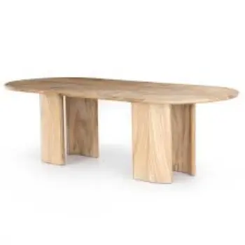 Modern Oval Dining Table